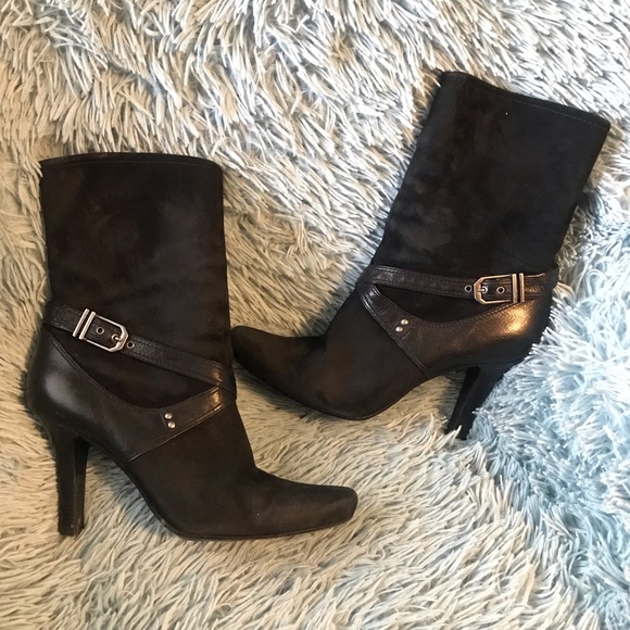 Cole Haan Shoes - COLE HAAN Mid-Calf Black Boots